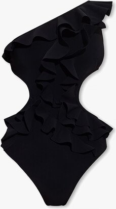 One-piece Swimsuit - Black-AF