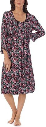 Long Sleeve Waltz Gown (Roses) Women's Pajama