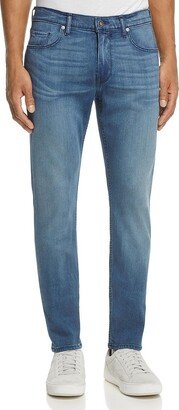 Federal Mens Faded Whiskered Slim Jeans