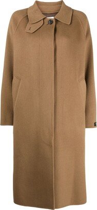 STUDIO TOMBOY Concealed-Fastening Wool-Blend Coat