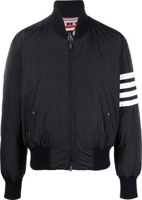 4-Bar stripe bomber jacket