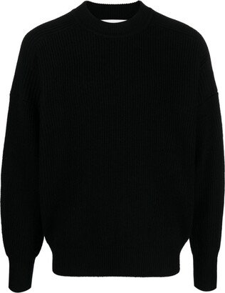 MARANT Ribbed-Knit Merino-Wool Jumper