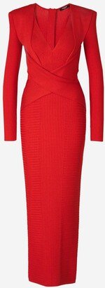 Knitted Bodycon Maxi Dress