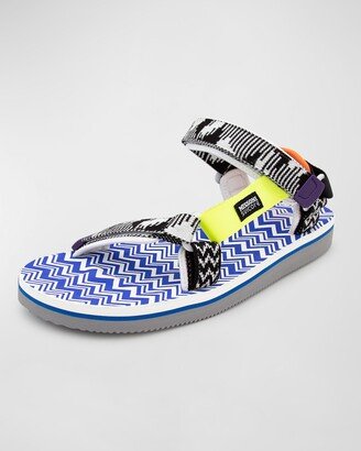 SUICOKE x Missoni Men's DEPA Grip Strap Sandals