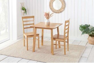 Birlea Stonesby Dining Set with 4 Upton Chairs