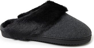 Dahlia Faux Fur Lined Scuff Slipper