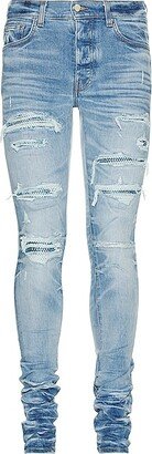 Crystal Thrasher Skinny Jean in Blue