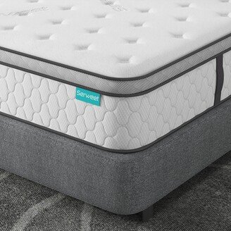 Serweet 8 Inch Memory Foam Hybrid Full Mattress