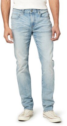 Men's Slim Ash Crinkled Stretch Denim Jeans