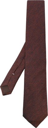 Two-Tone Interwoven Silk Tie