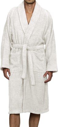 100% Cotton Soft Terry Adult Unisex Lightweight Bathrobe