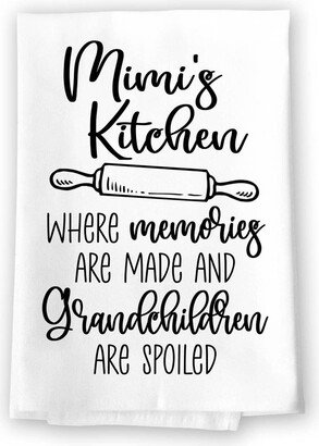 Honey Dew Gifts, Mimi's Kitchen Where Memories Are Made & Grandchildren Spoiled, Flour Sack Dish Towels, Mother's Day Gift