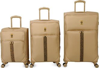 3-Piece Expandable Spinner Suitcase Set