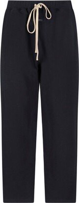 Drawstring Straight Leg Trousers-AU