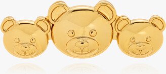 Teddy Bear Brooch - Gold-AA
