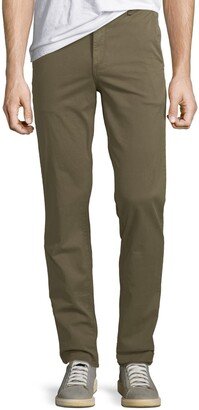 Men's Standard Issue Fit 2 Mid-Rise Relaxed Slim-Fit Chino Pants, Green Army