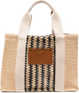 Aruba woven beach bag