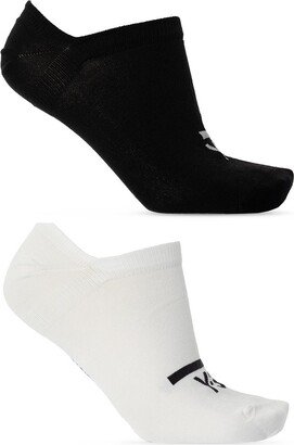 Logo Intarsia Two-Pack Socks