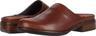 Lodos (Soft Chestnut Leather) Women's Clog Shoes