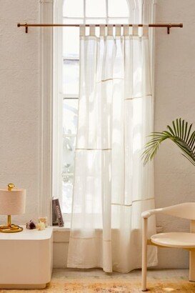 Chloe Patchwork Gauze Curtain Panel