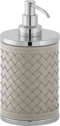 Riviere Leather Woven Soap Dispenser-AC