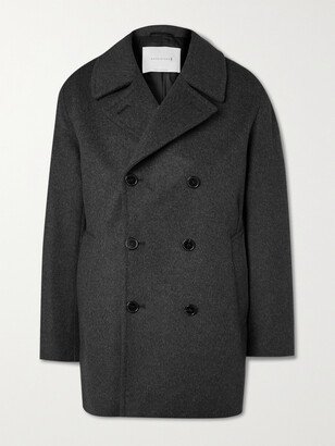 Dalton Wool and Cashmere-Blend Peacoat-AB