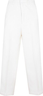 Paris Straight-Leg Pleat-Detailed Trousers