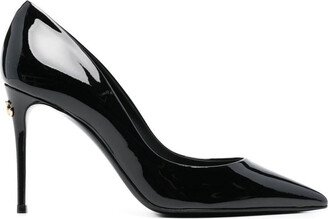 Patent leather pumps-AD