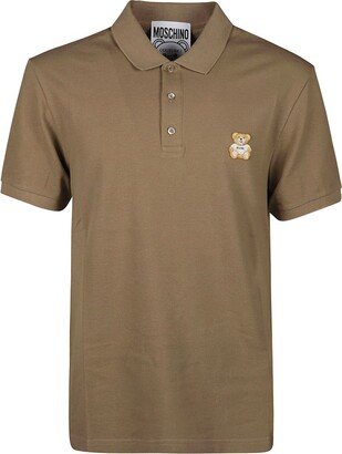 Teddy Bear Patch Polo Shirt