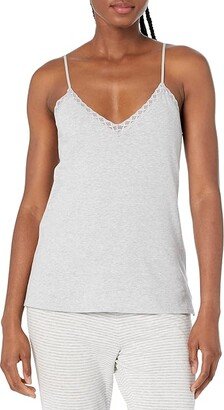 Bliss Cotton Cami (Light Grey Heather) Women's Clothing