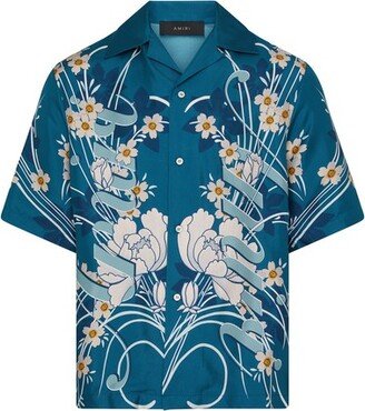 floral bowling shirt