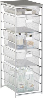 Cabinet-Sized Mesh Pantry Storage Platinum & Grey