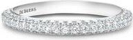 Db Darling Half Eternity Band In White Gold