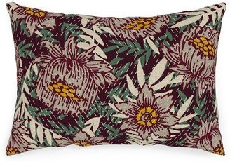 Outdoor Pillows: Stella Poppy - Multi Outdoor Pillow, 14X20, Single Sided, Multicolor