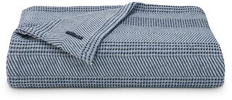 Chevron Stripe Yarn Dye Cotton Blanket, Twin