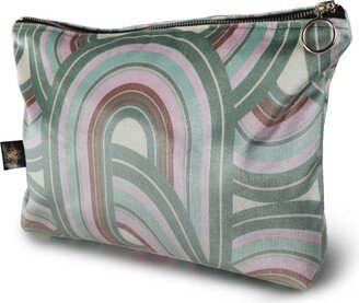 The Curious Department Rebel Knit Tourmaline Everyday Pouch