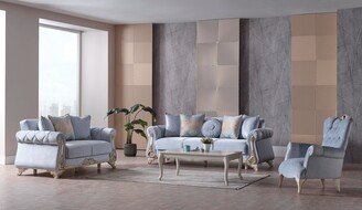 Hares 2 Pieces Living Room Set 1 Sofa 1 Loveseat