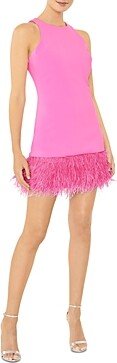 Cami Feather Trim Dress