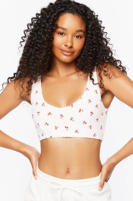 Mushroom Print Lounge Bralette