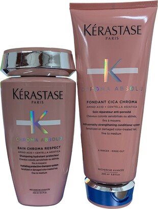 Fondant Cica Chroma & Chroma Absolu Bain Chroma Respect Original