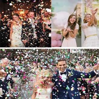 Hozxclle Push- Confetti For Create Atmosphere Such As Weddings And Parties