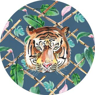 Catchii Circle Wall Sticker Tiger