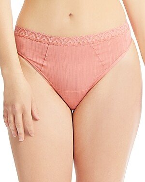 Micro Stripe Low Rise Thong