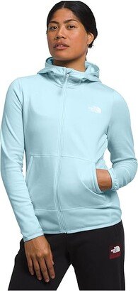 Canyonlands Hoodie (Icecap Blue Heather) Women's Clothing