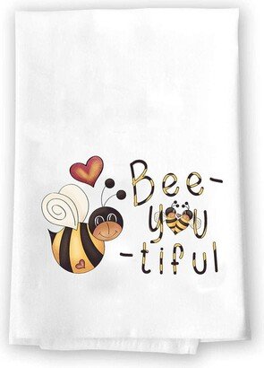 Bee-You-Tiful Decorative Hand Towel | Kitchen & Bath Towels Yellow Country Rustic Handmade Decorations