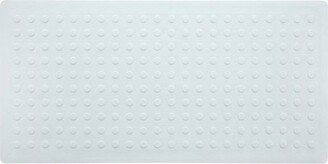 XL Non-Slip Rubber Bathtub Mat with Microban White - Slipx Solutions