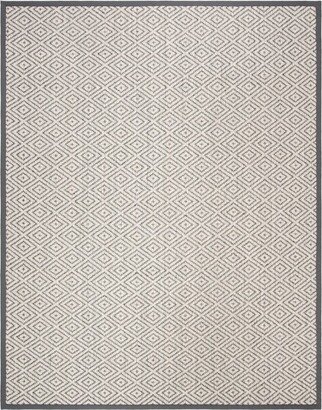 Palm Beach PAB612 Hand Woven Area Rug - Grey/Dark Grey - 8'x10'