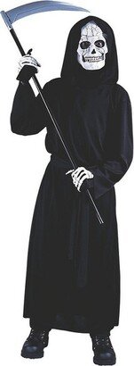 Fun World Kids' Grave Reaper Costume - Size 6-12 - Black
