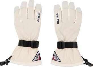 Off-White Powder Gauntlet Gloves