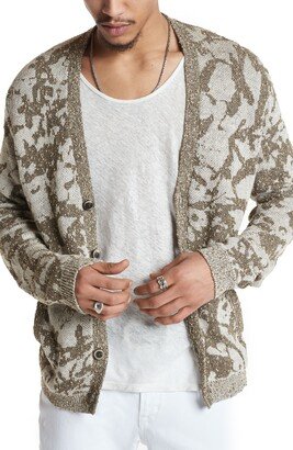 Charlisle Abstract Jacquard Cardigan